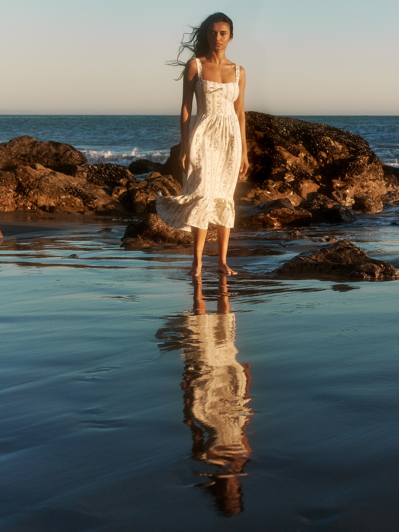 Meagan dress in heath 