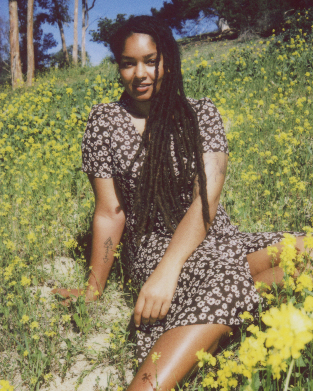 Brittney Dress in Maple